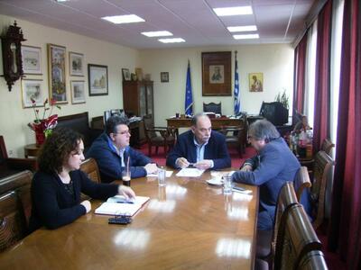 Συνάντηση του Αντιπεριφερειάρχη Κέρκυρας...