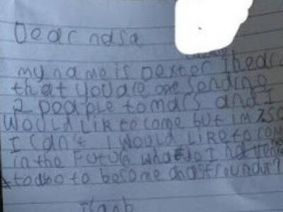 7χρονος έστειλε γράμμα στη NASA και η NA...