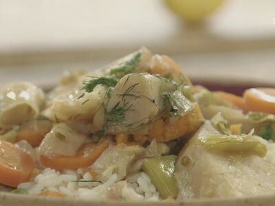 Πράσα λεμονάτα με σελινόριζα 