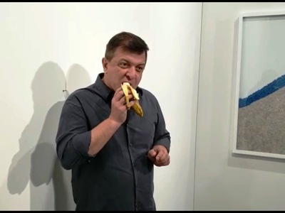 Καλλιτέχνης έφαγε τη μπανάνα των 100.000...