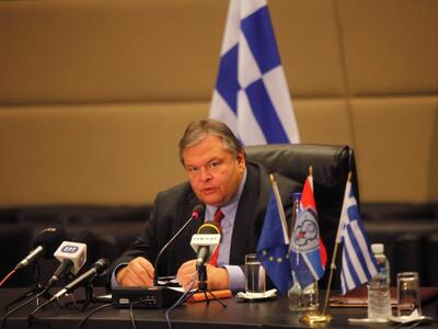 Ευάγγελος Βενιζέλος: «Η Ελλάδα δεν κινδυ...