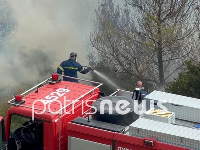 Ηλεία: Μεγάλη φωτιά στο Λατζόι- ΦΩΤΟ & ΒΙΝΤΕΟ