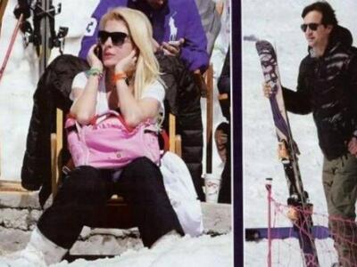 Ελένη Μενεγάκη: Τριήμερο με τον Ματέο στην Αράχοβα