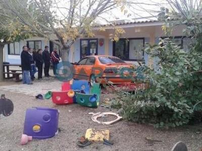 Αυτοκίνητο εισέβαλε σε νηπιαγωγείο - Τα ...