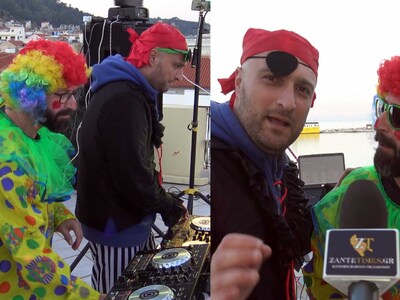 Ζάκυνθος: Ένα αλλιώτικο Καρναβαλικό πάρι από djs 