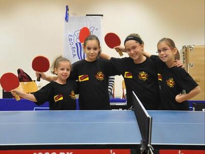 Πατρινά "αστεράκια" στο πινγκ πονγκ