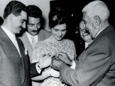 Βαρδής και Μαριάννα στον αρραβώνα τους, ...