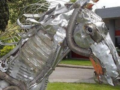 Το άλογο της... ανακύκλωσης- "Τραβά...