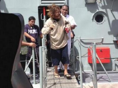 Αυτός είναι ο ναυαγός που περιπλανιόταν ...