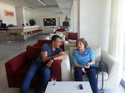 Άλκη Ζέη και Σταύρος Θεοδωράκης τα είπαν...