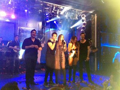 Η Αντζέλα Δημητρίου το γιόρτασε στο Cara...