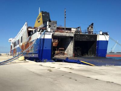 Norman Atlantic: Η φωτιά ξεκίνησε από το...