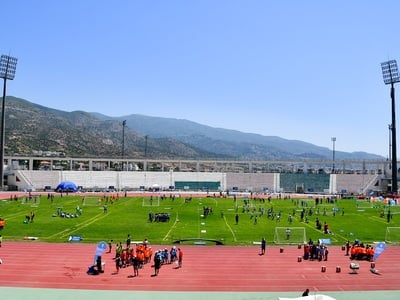 Στιγμιότυπα από το Φεστιβάλ Αθλητικών Ακαδημιών ΟΠΑΠ στο Βόλο