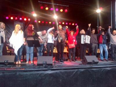 Εκπροσωπώντας το Δήμαρχο Αμαρουσίου Γ. Π...