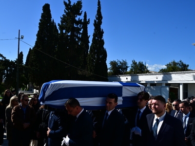 Στο Α' Νεκροταφείο Αθηνών τελέστηκε η κη...