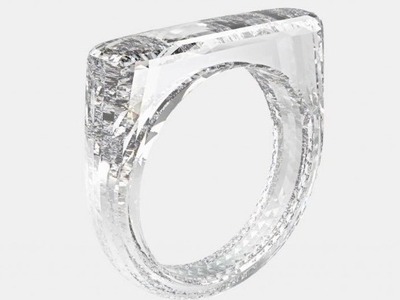 Ένα δαχτυλίδι από... ένα μόνο διαμάντι 