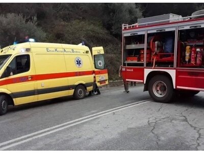 Ηλεία: Αυτοκίνητο έπεσε σε γκρεμό - Επιχ...