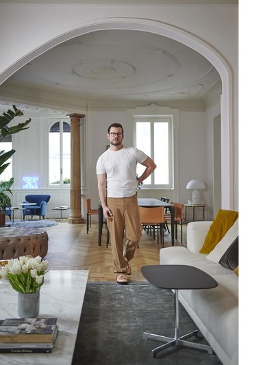 O Paolo Stella σε παλιότερη φωτογράφιση ...