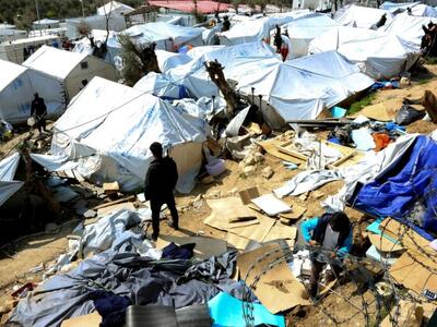 Νέα εξέγερση των μεταναστών στη Μόρια 
