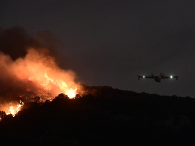 Πυρκαγιά στη περιοχή της Κερατέας στην Α...