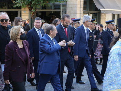 ΔΕΙΤΕ ΦΩΤΟ: Η επέτειος του ΟΧΙ στο Αίγιο παρουσία του Περιφερειάρχη