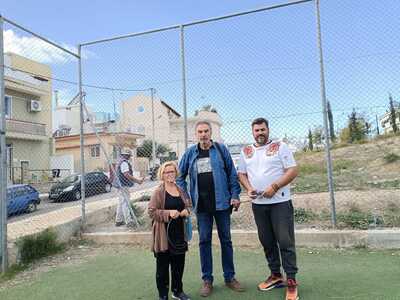 Αναβαθμίζεται το γήπεδο ποδοσφαίρου 5Χ5 «Χελά»