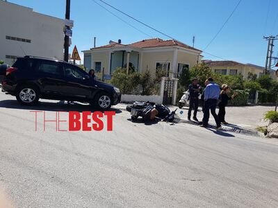 Πάτρα: Μηχανάκι συγκρούστηκε με Ι.Χ. – Τ...