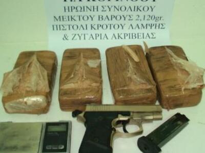 Κόρινθος: Εντοπίστηκαν πάνω από δύο κιλά...