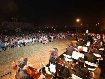 Η Φιλαρμονική Ορχήστρα Νέων της Βοστώνης σε μια μαγευτική βραδιά στο Κάστρο του Ρίου - ΦΩΤΟ