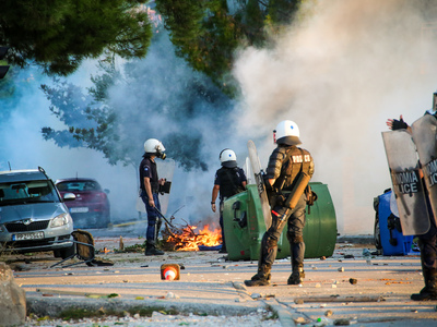 Ένταση για την επίσκεψη Μητσοτάκη στην π...