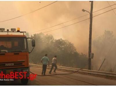 Πάτρα: Αεροφωτογράφηση στις καμένες περι...