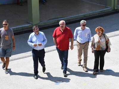 Στο Στρούμπειο ψήφισε ο δήμαρχος Πατρέων