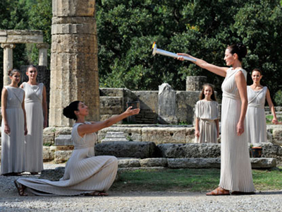 Ξεκίνησε το ταξίδι της Ολυμπιακής Φλόγας