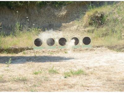 Aγώνας σκοποβολής και προπόνηση στην Αρόη