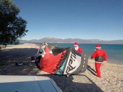 Πάτρα: Ο Αγιος Βασίλης φέτος, ήρθε με ki...