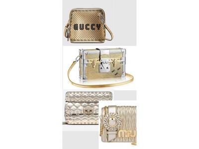 Gold luxury bags