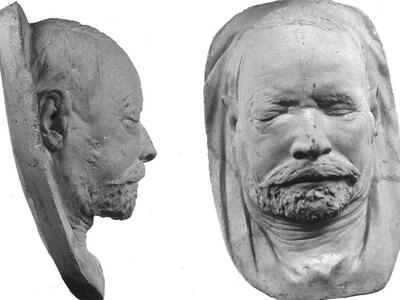 Προσωπείο Νικηταρά Εκμαγείο κεφαλής και ...