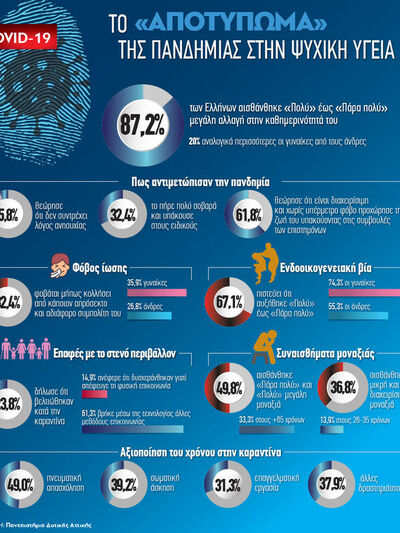 COVID-19: Το «αποτύπωμα» της πανδημίας σ...