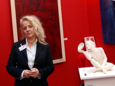 Η Μαρία Χονδραλή στην έκθεση “Art en Cap...