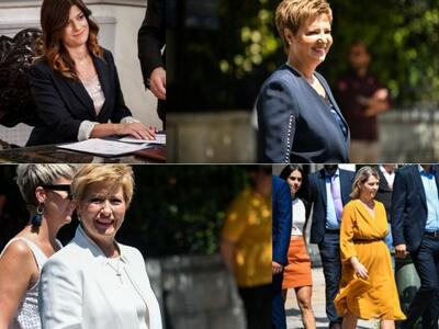 Τι φόρεσαν οι κυρίες της κυβέρνησης στην...