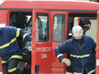 Πάτρα: Φωτιά κοντά στο αεροδρόμιο του Αράξου