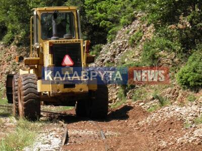 Προβλήματα στον Οδοντωτό προκάλεσε η καταιγίδα