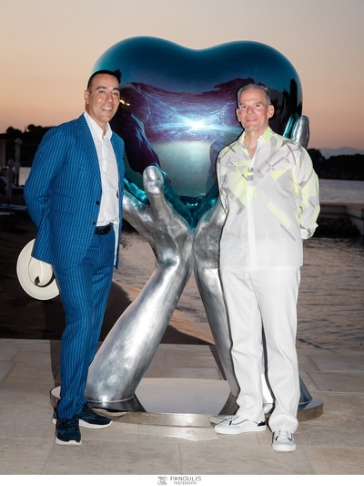 Lorenzo Quinn, Γρηγόρης Στασινόπουλος