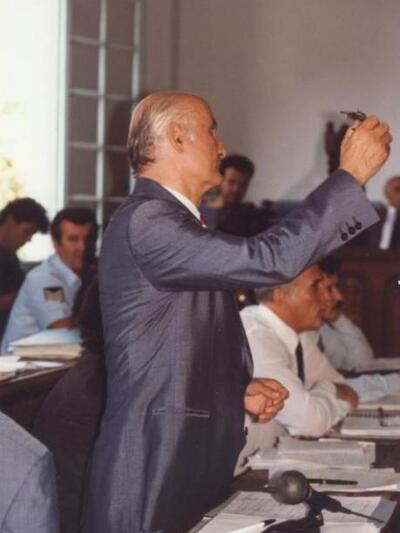 Από τη δίκη για τη δολοφονία του καθηγητ...