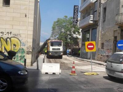 Πάτρα: Ξεκίνησαν τα έργα στη Ζαΐμη μαζί ...