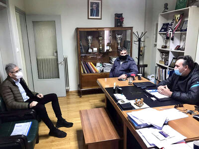 Ο Άγγελος Τσιγκρής στην Ένωση Ποδοσφαιρι...