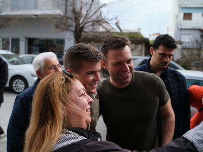 Επίσκεψη του προέδρου του ΣΥΡΙΖΑ - ΠΣ Στ...