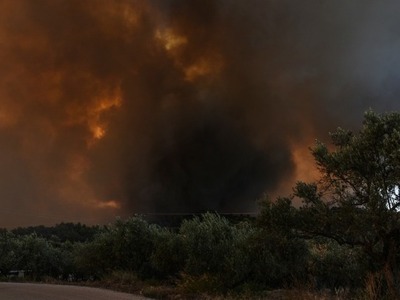 Φωτιές: Νύχτα κόλαση! Λαίλαπα σε Νέα Αρτ...