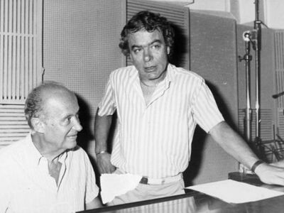 Με τον Γιάννη Πουλόπουλο.