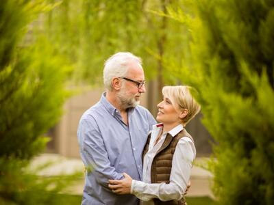 Θόδωρος Τζαμαλούκας και Χριστίνα Αλεξοπούλου.